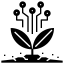 Future Farming Glyph icon 64x64